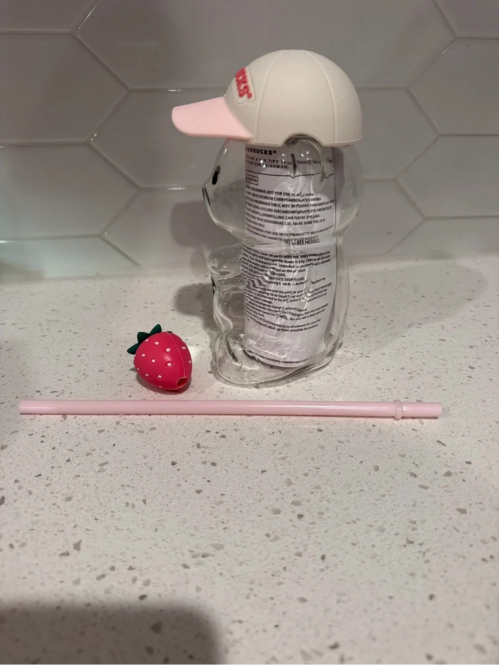 Starbucks clear bear